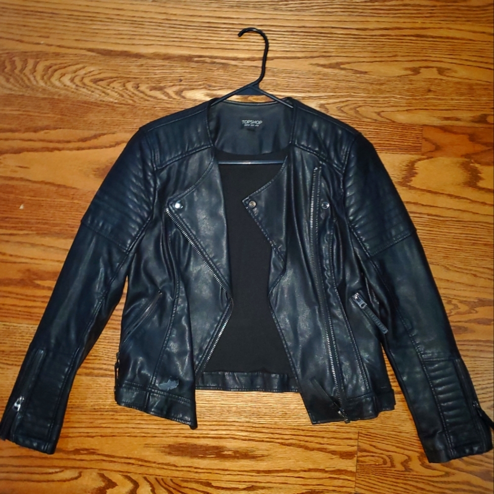 Faux Leather Jacket